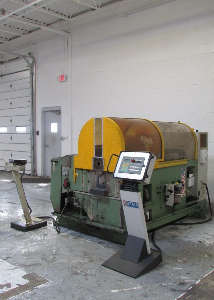 3-1/2" BEMA #BS12x6, high production heavy duty tube end formerBEMA CNC operator Control station - Image 1
