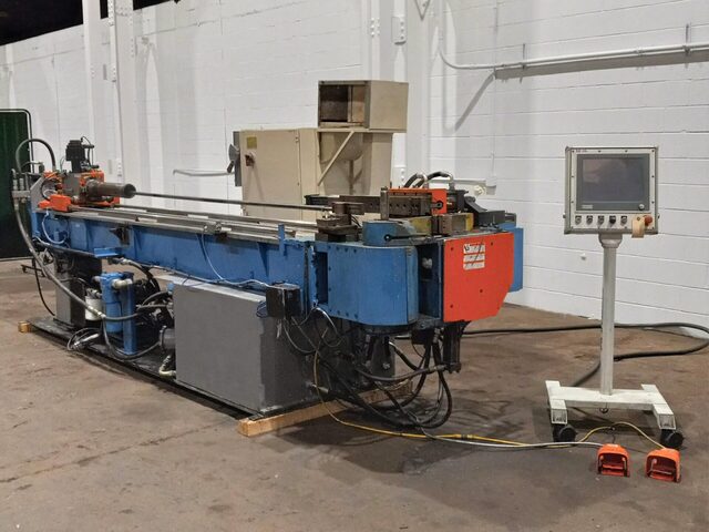 3" Addison McKee, CNC horizontal tube bender, clock wise rotation, BendPro G2 Control - Image 1