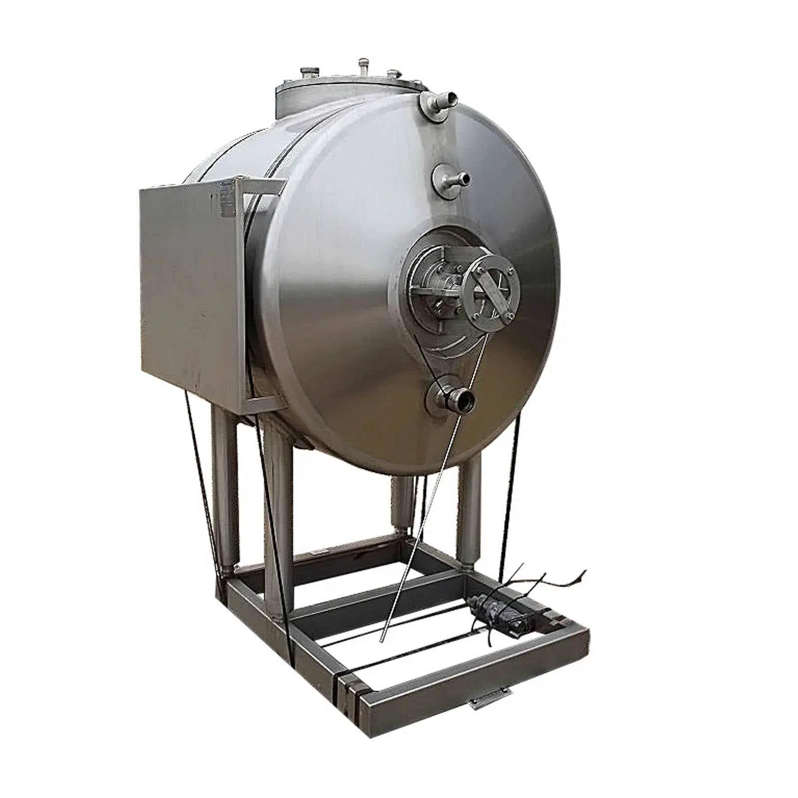 150 gallon Alfa-Laval Aseptic Stainless Steel Tank, vertical, S/N 31802-353 - Image 1