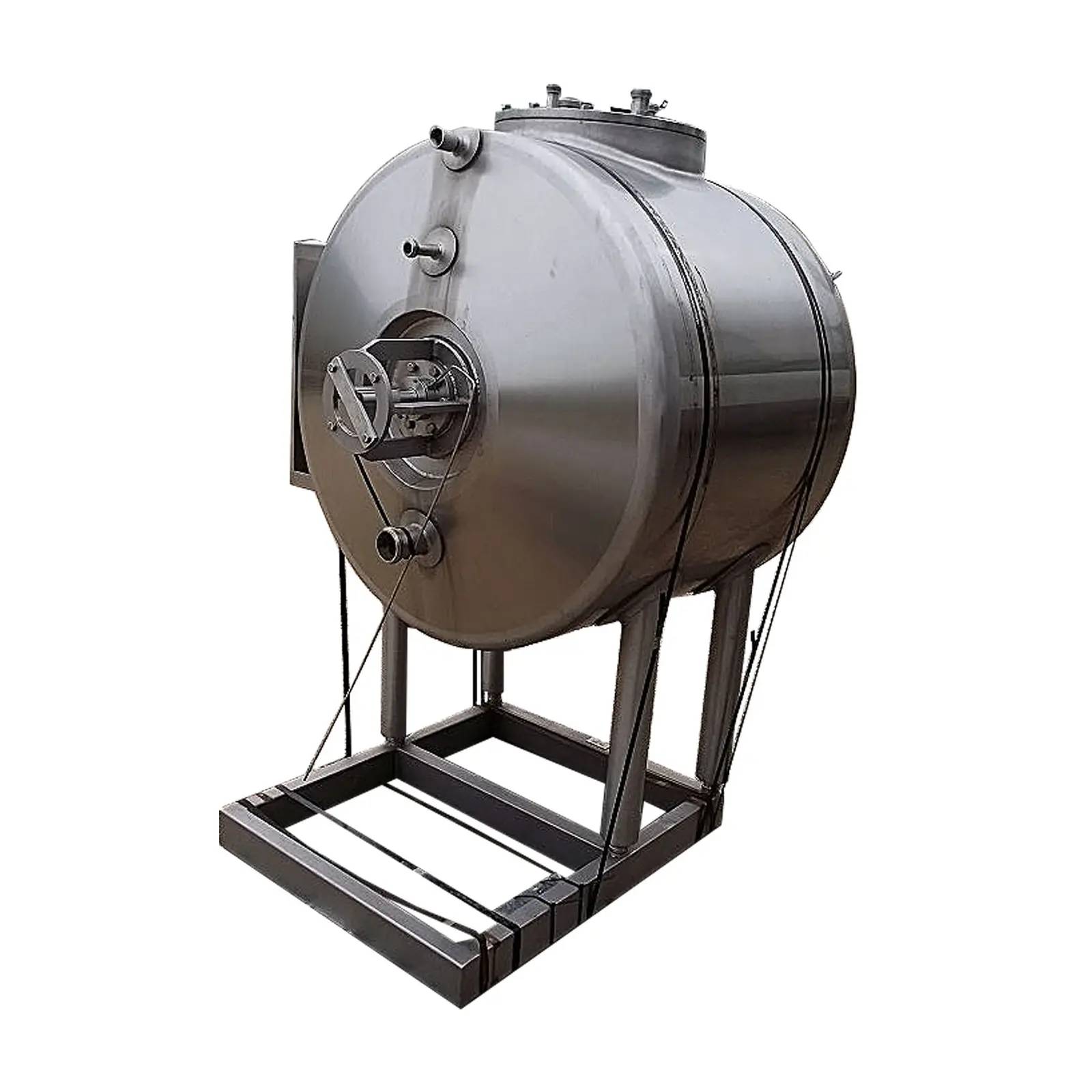 150 gallon Alfa-Laval Aseptic Stainless Steel Tank, vertical, S/N 31802-353 - Image 2