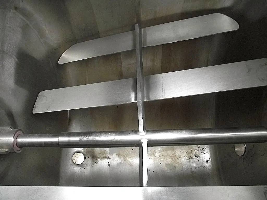 150 gallon Alfa-Laval Aseptic Stainless Steel Tank, vertical, S/N 31802-353 - Image 10