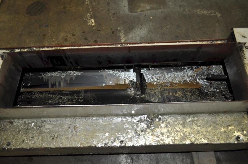 Ohmine, 13' L x 14" W conveyor, 48" base, 2005 - Image 8