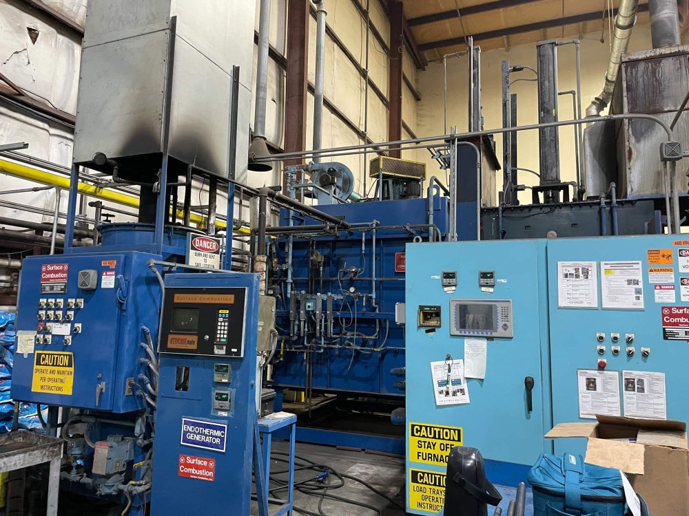 36" width x 48" L x 36" H Surface Combustion Super Allcase Integral Quench Furnace, Gas, 1800°F - Image 3