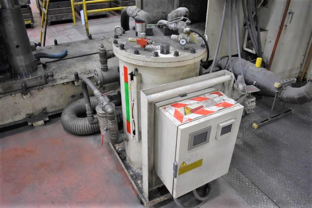 1500 Ton, Aida #PK-1500, Single Point Knuckle Joint Press, 9.84" stroke, 44.1"die height - Image 5