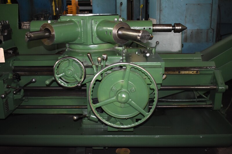 No. 4A Warner & Swasey, M3550, square head, saddle type turret lathe, 29.5" swg o/bed ways, 9.3" spdl hole - Image 5