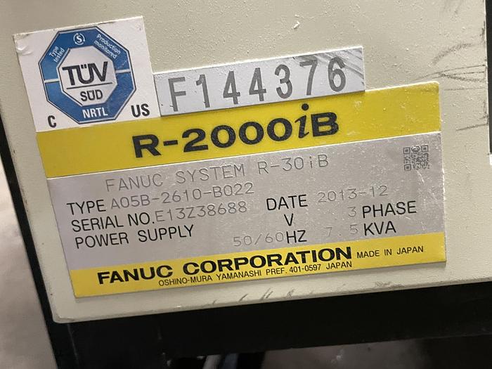 Fanuc, R-2000iB/165F, 6-Axis robot, R-30iB controller & Vision, 165 Kg, 2655mm reach, 2013, #104998 - Image 3