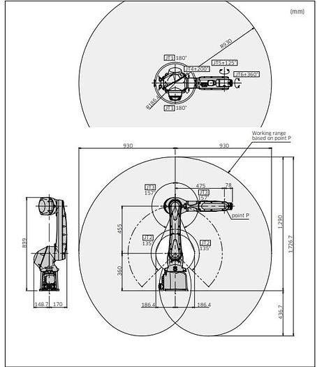 Kawasaki, RS007L, F60 controller, Teach pendant, cables, brand new, 14 month warranty, #104993 - Image 2