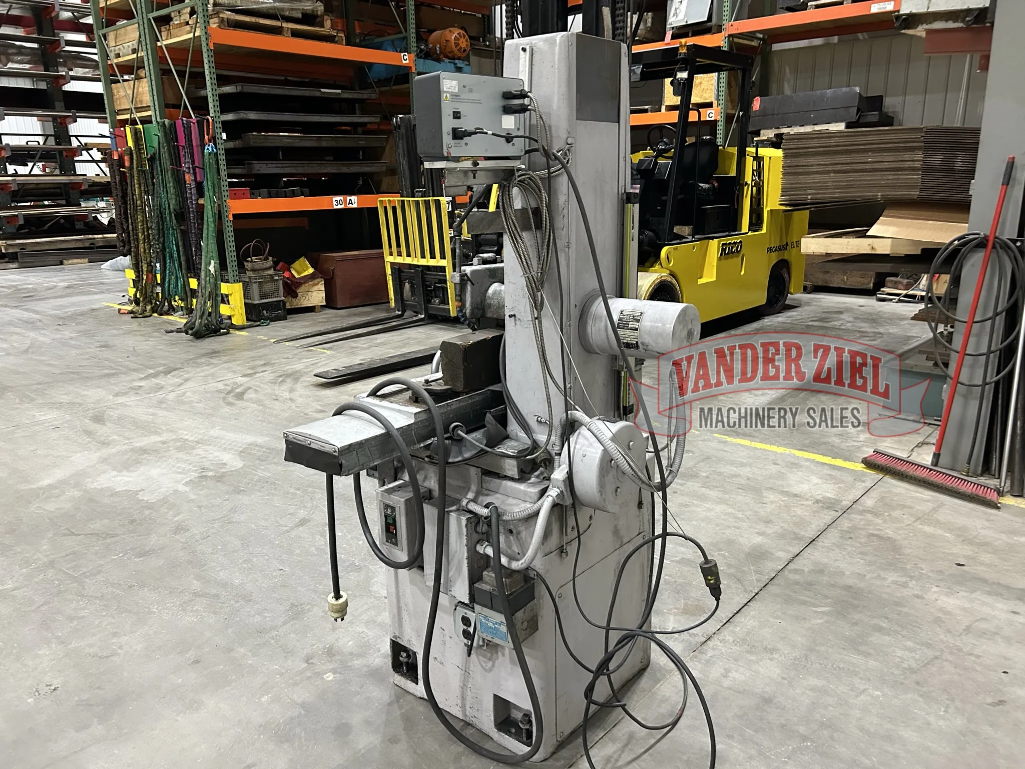 8" x 16" Reid Surface Combustion grinder, #16659 - Image 7