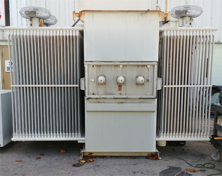 5000/5600/6250/7000 kVA, 26400 Delta Primary, 4160/2402 WYE Secondary, Siemens Substation - Image 1