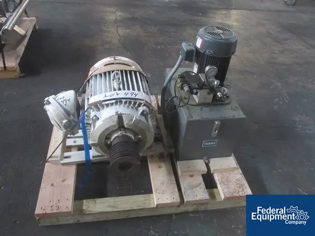 600 liter Collette #Gral-600, Stainless Steel High Shear Mixer, non ...