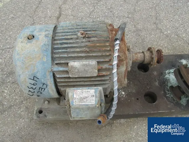 Wanner Engineering, Stan-Cor Pump Spindle, with Motor, 15 HP - Image 2