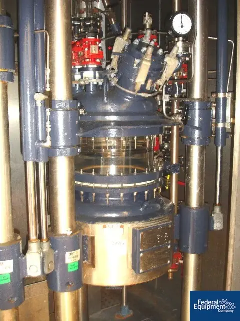 42 gallon R & M Italia Reactor Train, Glass, 160 liter, removable dish top, dish bottom - Image 4