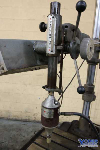 Electro-Arc #2DBT, tap disintegrator, 10 KVA, 31" x23-1/2" table, variable power feed, #71181 - Image 3