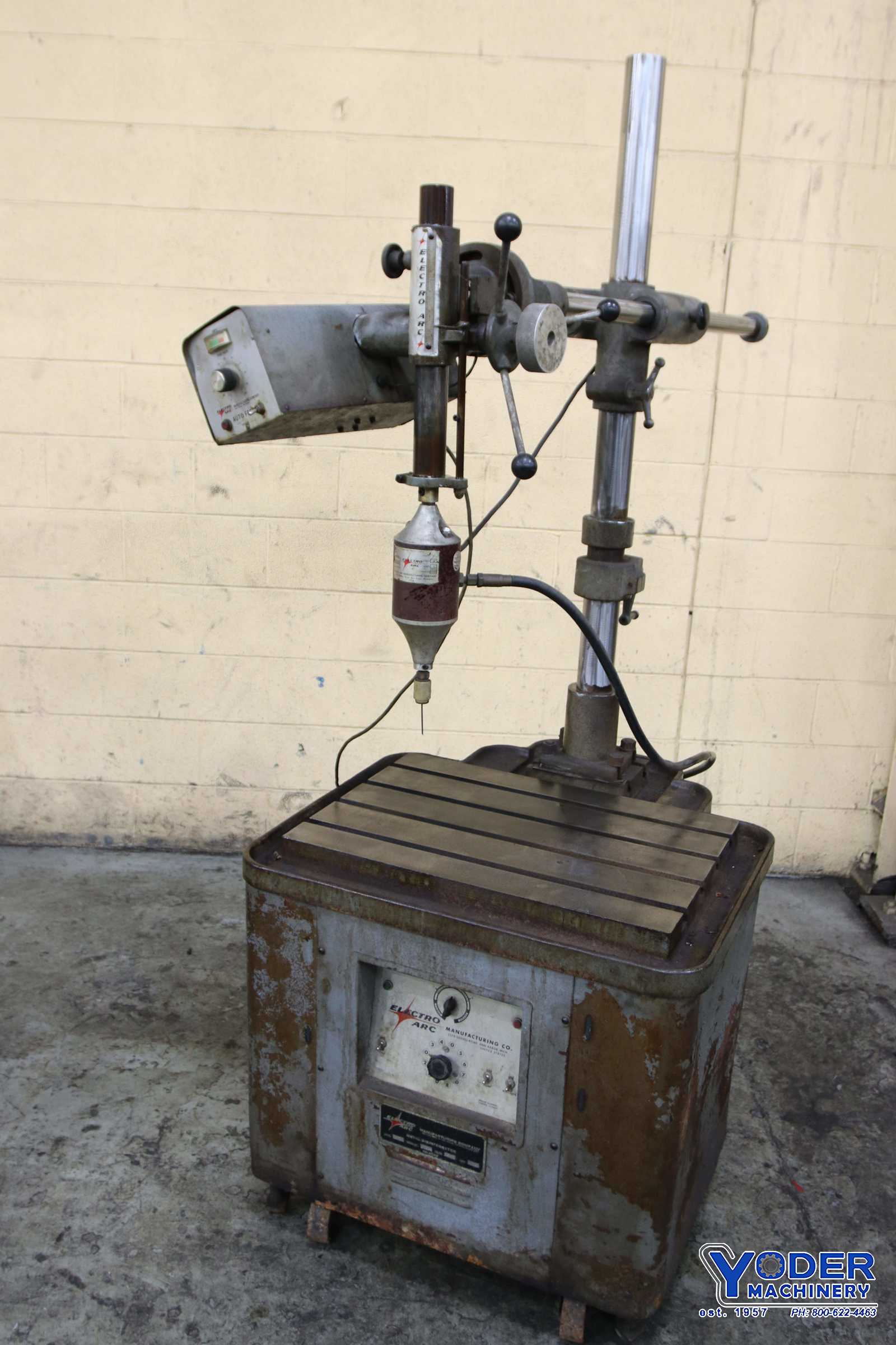Electro-Arc #2DBT, tap disintegrator, 10 KVA, 31" x23-1/2" table, variable power feed, #71181 - Image 5