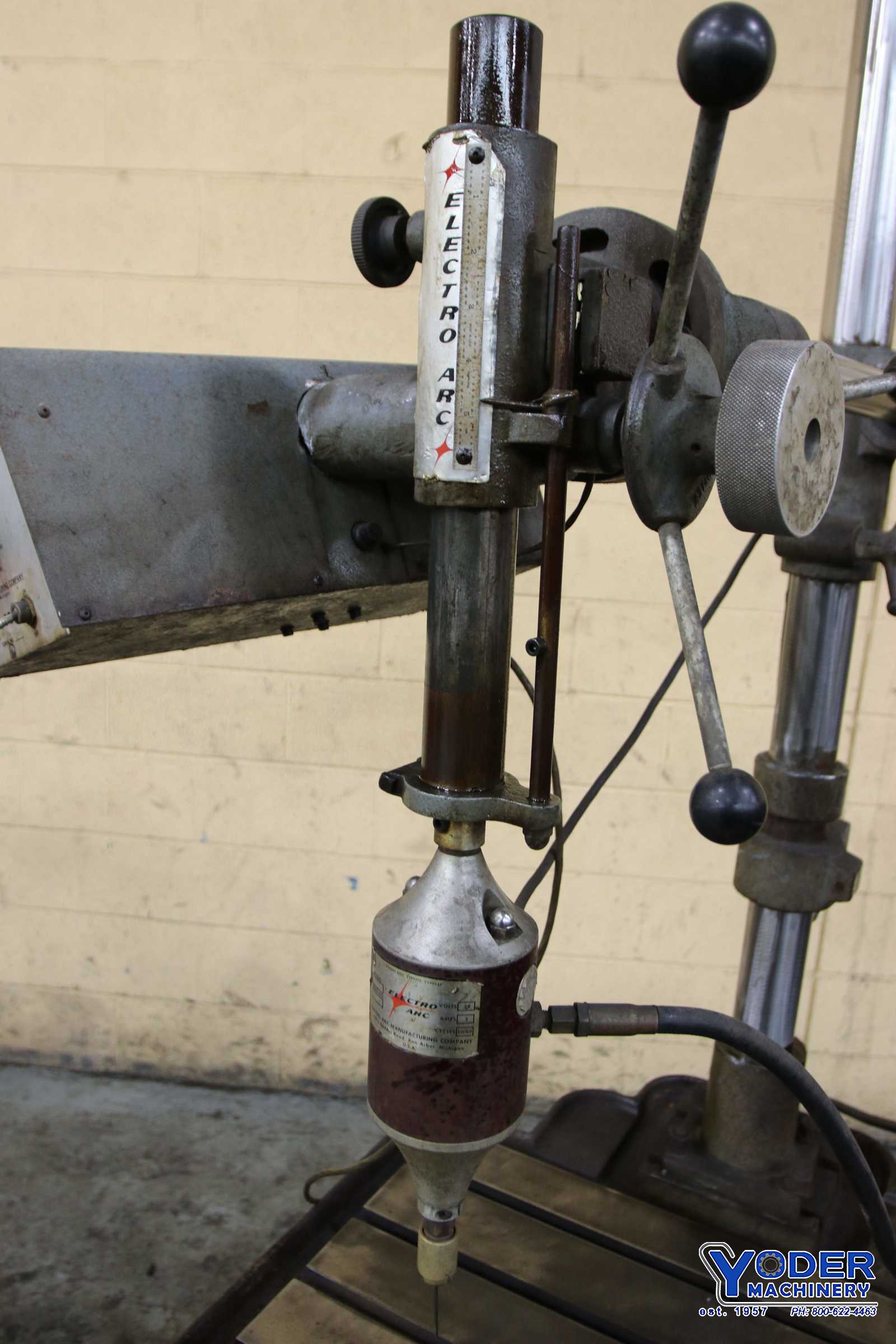 Electro-Arc #2DBT, tap disintegrator, 10 KVA, 31" x23-1/2" table, variable power feed, #71181 - Image 7