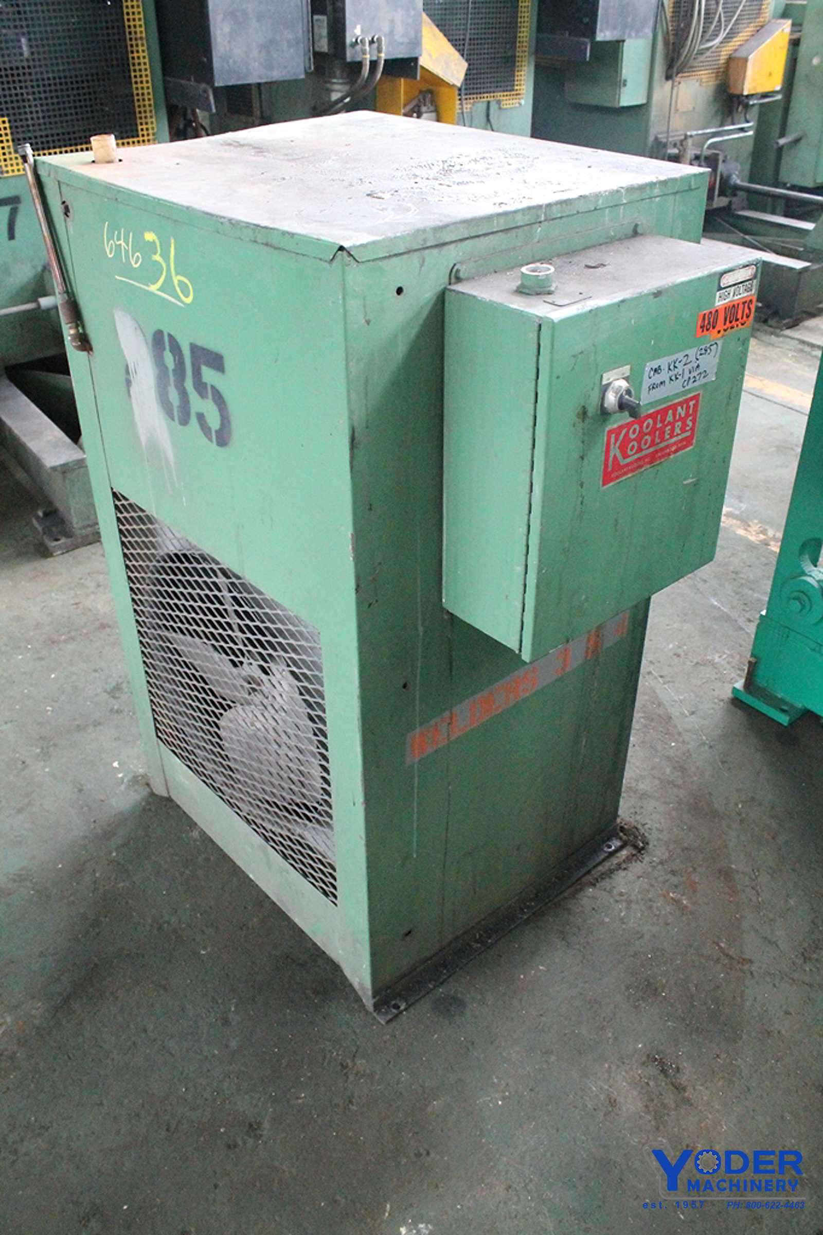 Koolant Koolers #OX000A, cooler, serial #3165, #64636 - Image 1