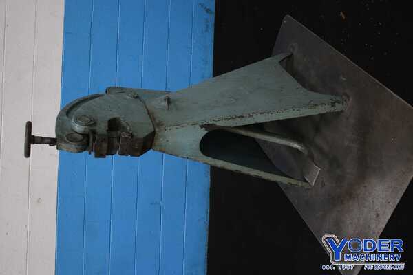 Marchant #6FG, shrinker/stretching machine, 6" throat, 70000 lb.tensile strength, #74901 - Image 1