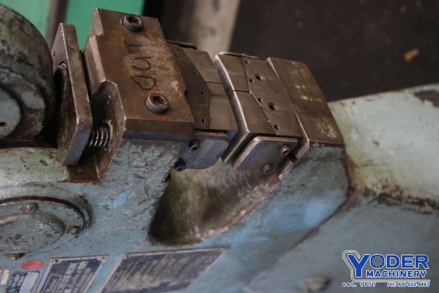 Marchant #6FG, shrinker/stretching machine, 6" throat, 70000 lb.tensile strength, #74901 - Image 4