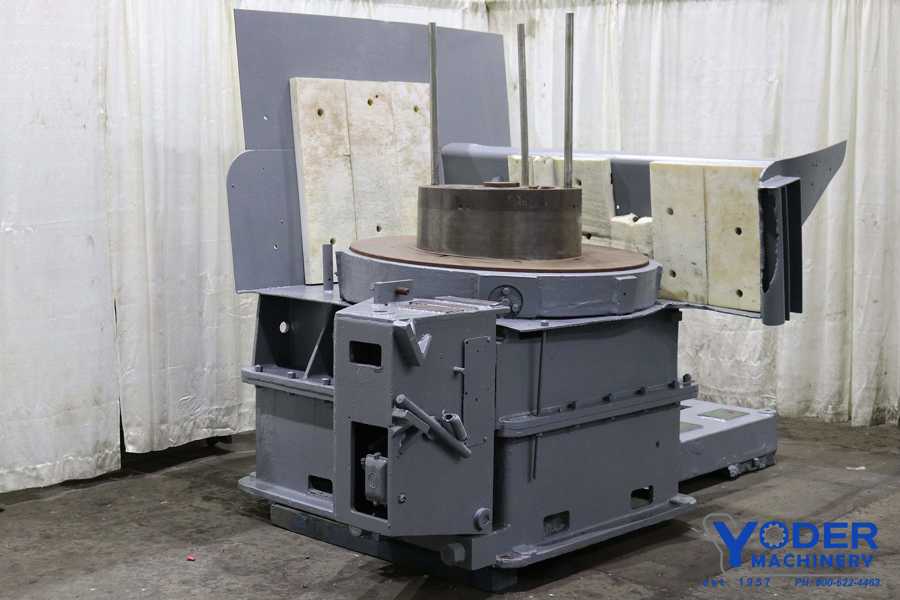 Morgan #6, wire drawing push up block, single deck, 26" block diameter, 48" base diameter, #18688 - Image 2