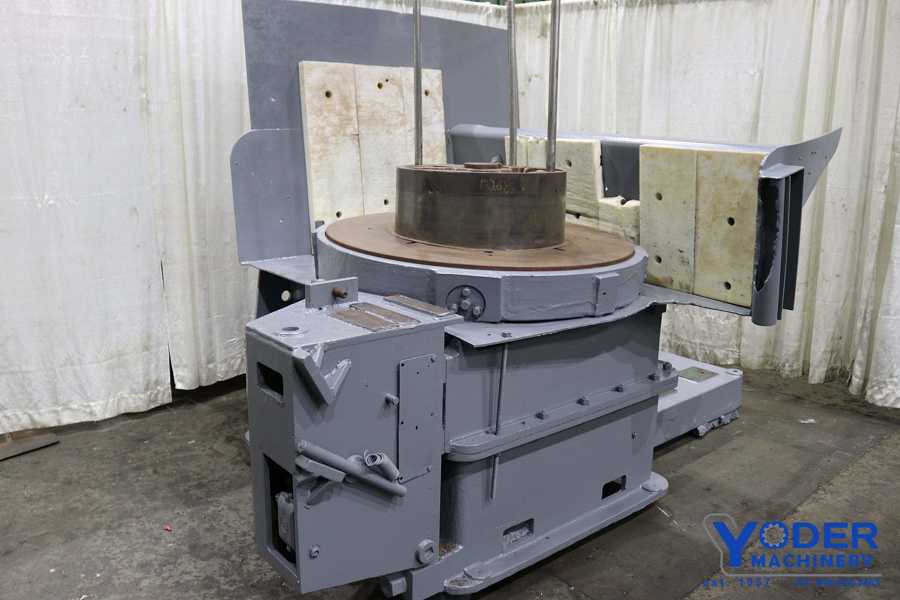 Morgan #6, wire drawing push up block, single deck, 26" block diameter, 48" base diameter, #18688 - Image 4