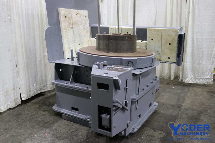 Morgan #6, wire drawing push up block, single deck, 26" block diameter, 48" base diameter, #18688 - Image 5