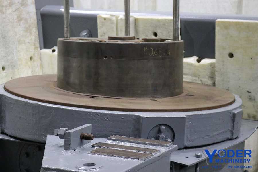 Morgan #6, wire drawing push up block, single deck, 26" block diameter, 48" base diameter, #18688 - Image 6