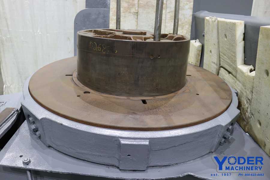 Morgan #6, wire drawing push up block, single deck, 26" block diameter, 48" base diameter, #18688 - Image 8
