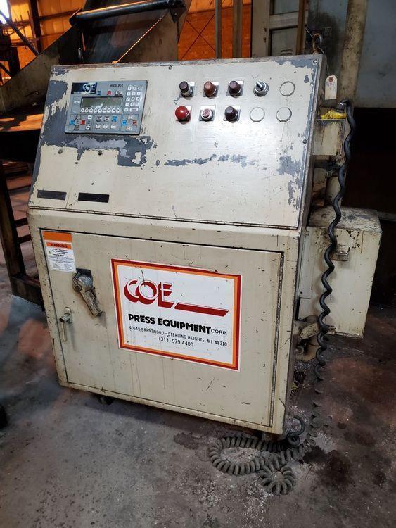 15000 lb. Coe Press Equipment #CPPT-15030, servo feed line, 30" x .250" stock, 72" OD, 20"-24" ID, keeper - Image 5