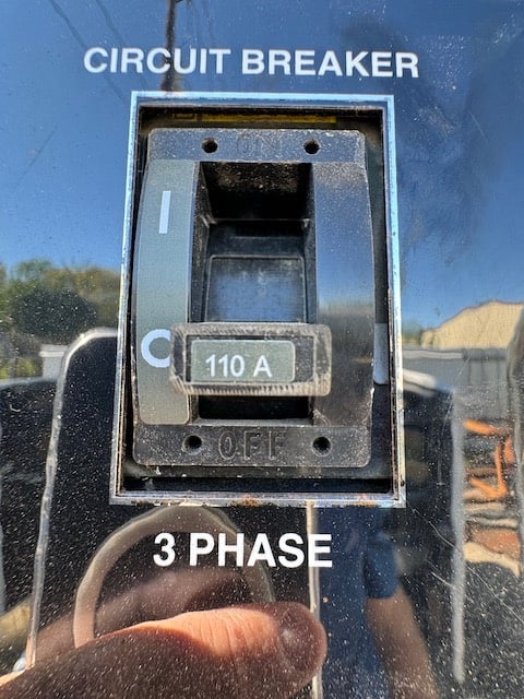 40 KW Multiquip #DCA45USI2, trailer mounted, Tier 3, sound attenuated enclosure, 120/240/208/277/480 Volts - Image 3