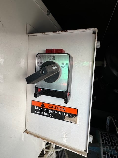 40 KW Multiquip #DCA45USI2, trailer mounted, Tier 3, sound attenuated enclosure, 120/240/208/277/480 Volts - Image 4