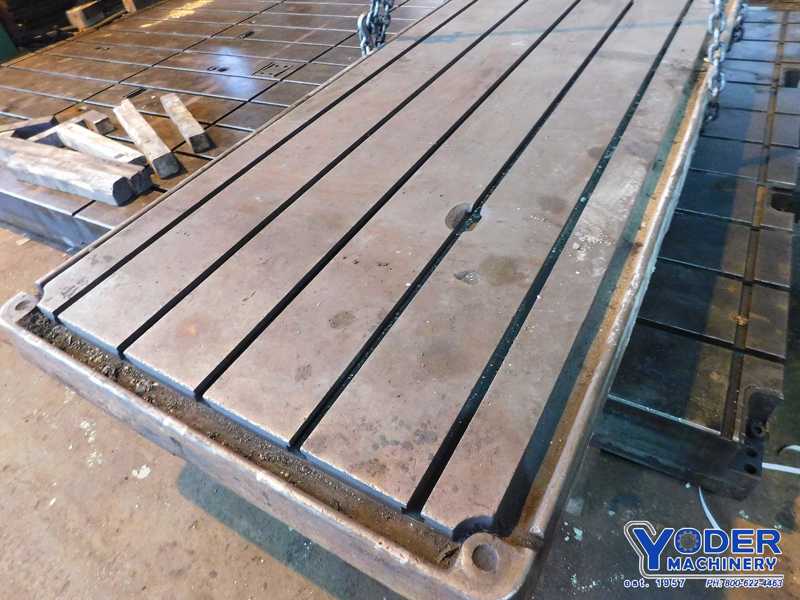192" x 57" x 6", T-slot plate, 5 T-slots, #67320 - Image 2