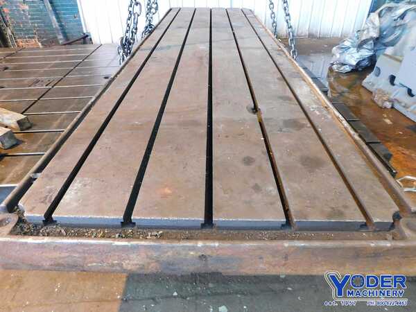 192" x 57" x 6", T-slot plate, 5 T-slots, #67320 - Image 7