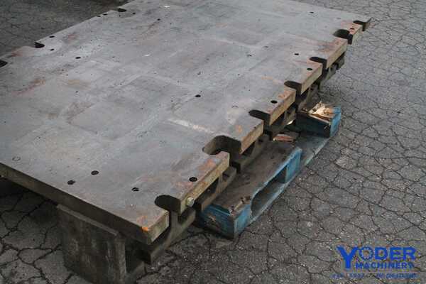 72" L x 48" width x 2" H, Bolster plate, #62412 - Image 5