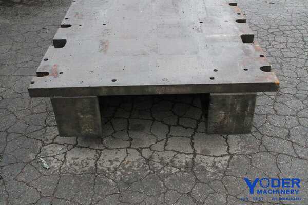 72" L x 48" width x 2" H, Bolster plate, #62412 - Image 6