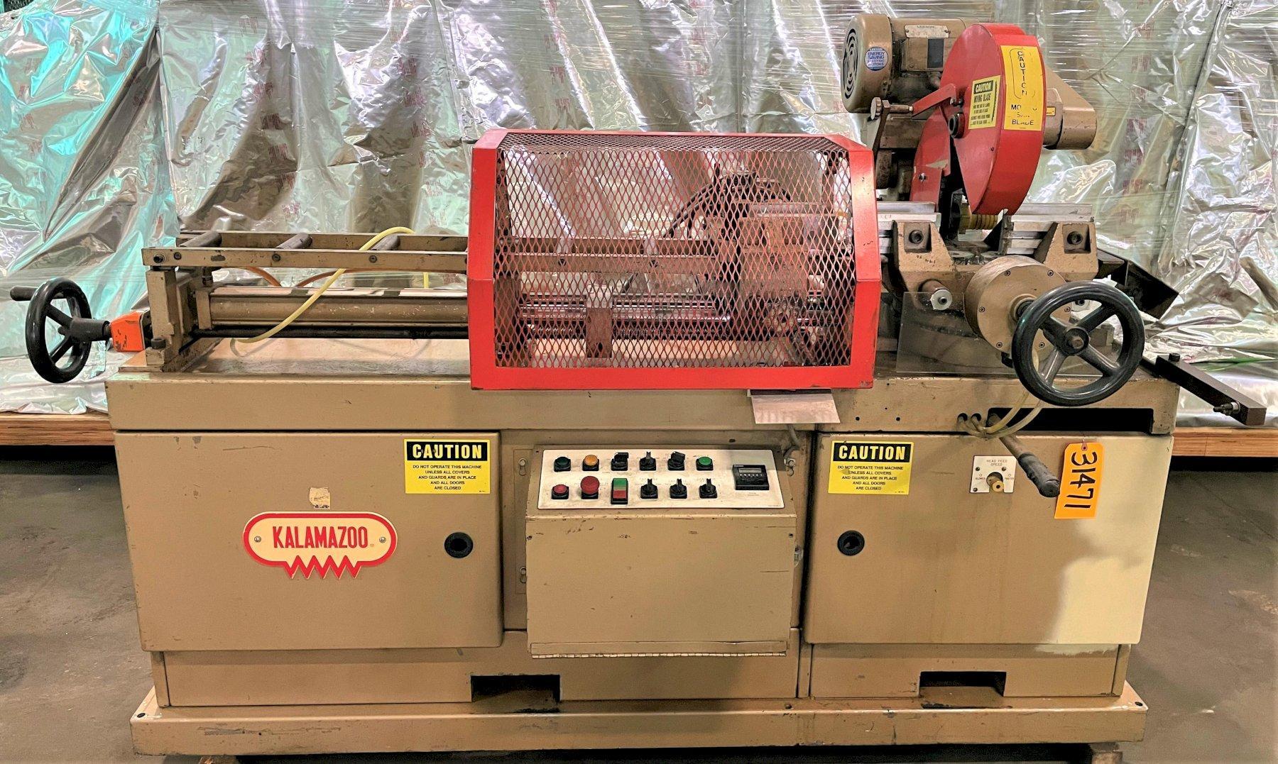 14" Kalamazoo #FA-350A, automatic cold saw, non-ferrous, 5" dia. solids, 3 HP - Image 1