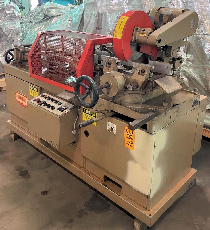 14" Kalamazoo #FA-350A, automatic cold saw, non-ferrous, 5" dia. solids, 3 HP - Image 3