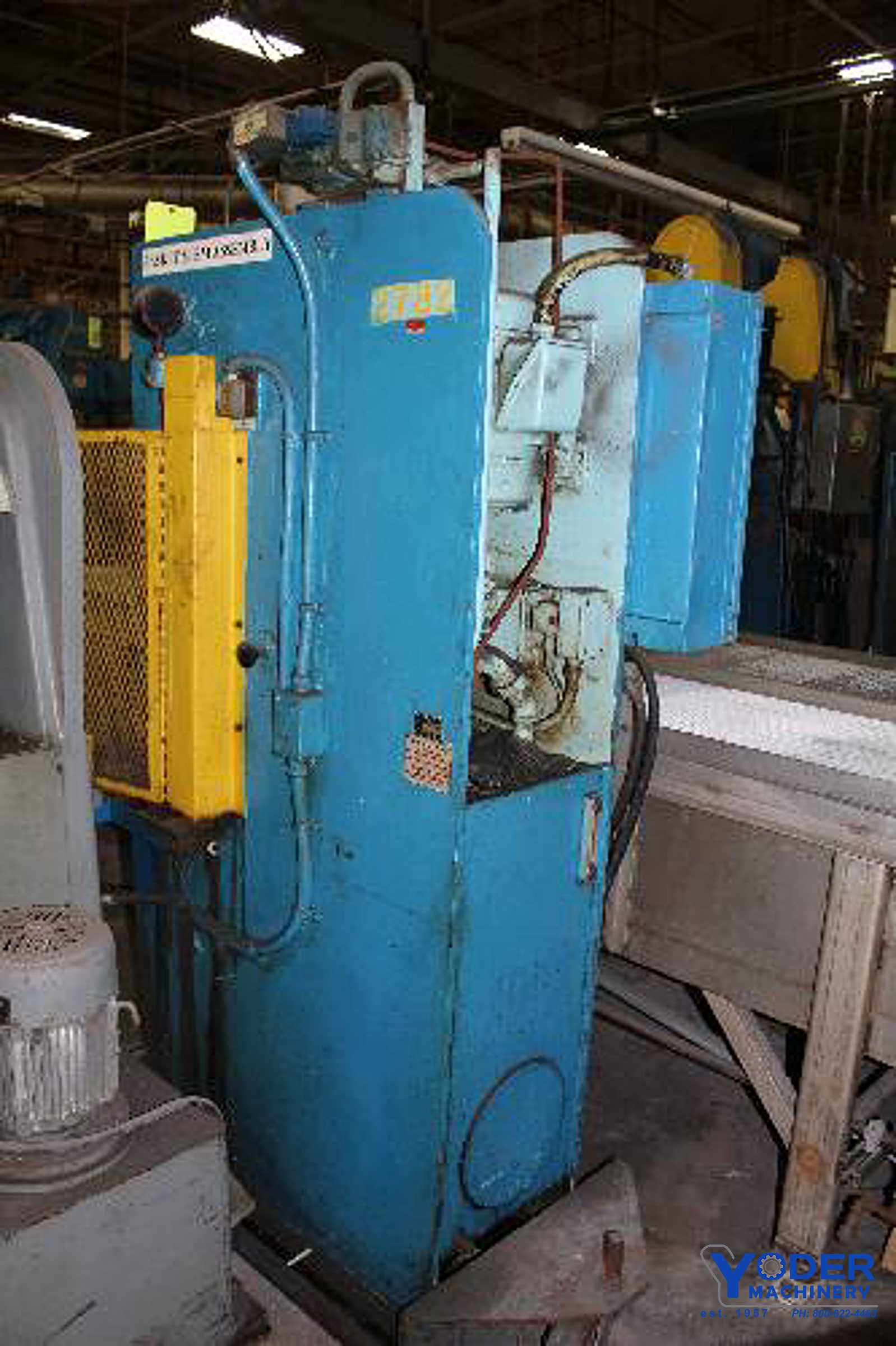 8 Ton, Denison #OG-FB8-2-2-P87, hydraulic C-frame press, 10" throat, 22" x15" bed, #61515 - Image 4