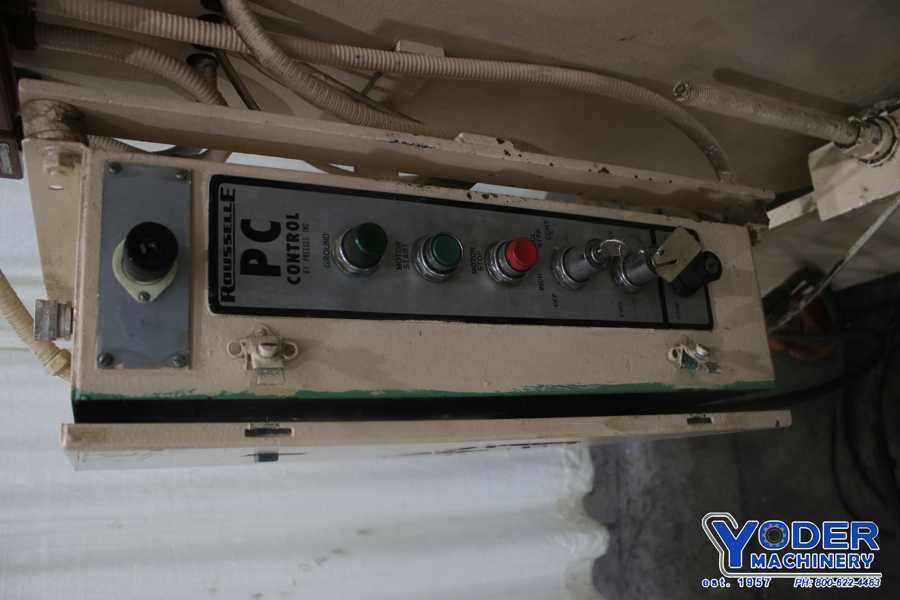 40 Ton, Rousselle #4B-48, double crank gap frame press, 3" stroke, 11-1/4" Shut Height, air clutch, #75133 - Image 6