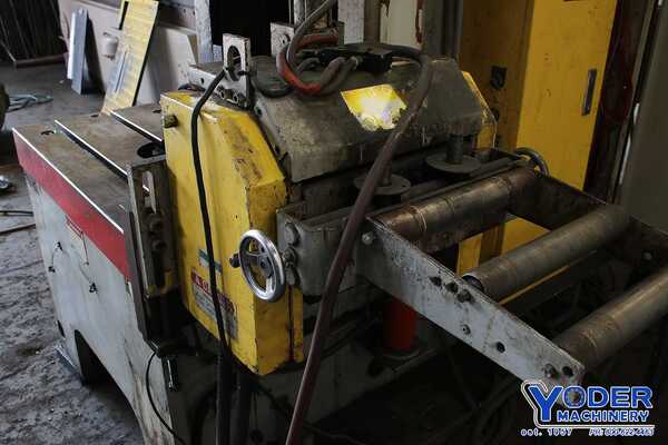 80 Ton, Han Oul #HNCP-80, gap frame press, 5.11" stroke, 13.77" Shut Height, air clutch, 15 HP, 1993, #70509 - Image 4