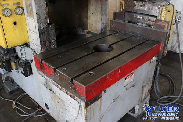 80 Ton, Han Oul #HNCP-80, gap frame press, 5.11" stroke, 13.77" Shut Height, air clutch, 15 HP, 1993, #70509 - Image 7