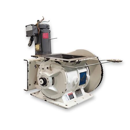 10" MAC Equipment #MD40, Airlock Rotary Valve, .75 HP, 0.4 cu.ft. per revolution, 12 RPM rotor 200 deg F - Image 1