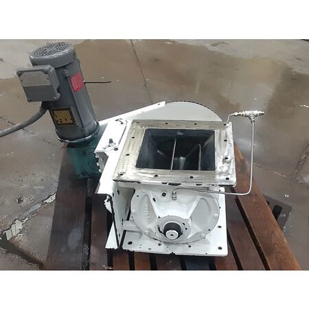 10" MAC Equipment #MD40, Airlock Rotary Valve, .75 HP, 0.4 cu.ft. per revolution, 12 RPM rotor 200 deg F - Image 2