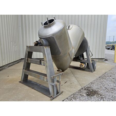75 cu.ft. Gemco, Stainless Steel V-cone Tumble Blender - Image 3