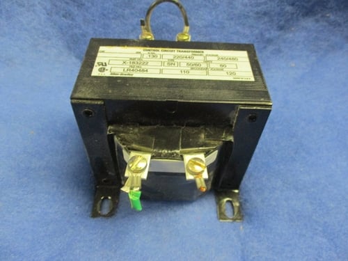 Allen-Bradley X-183222, control circuit transformer, .130 KVA, 1 year warranty - Image 1