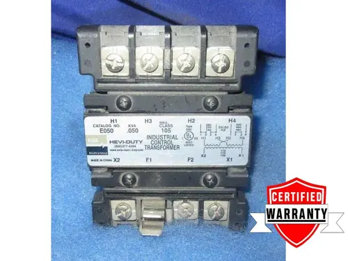 50 VA, EGS Hevi-Duty E050 Class 105, egs, 1 Year Warranty - Image 2
