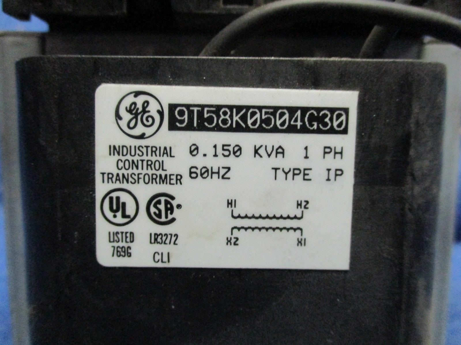 15 VA, General Electric 9T58K0504G30, industrial control transfo, 1 phase 60 Hz, 1 Year Warranty - Image 5