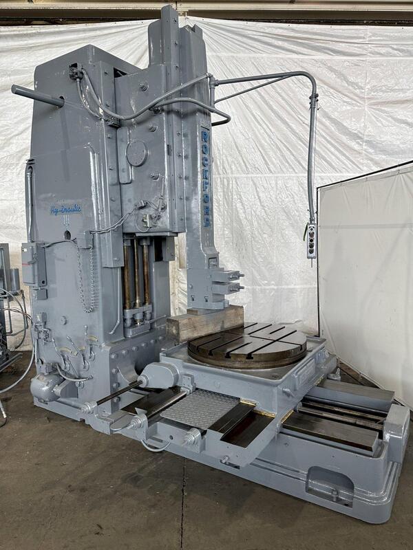 36" Rockford #SL-36, hydraulic vertical slotter, 6"-36" stroke, 42" table diameter - Image 2