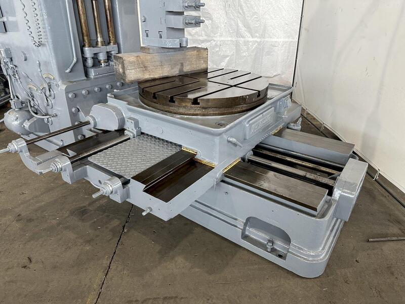 36" Rockford #SL-36, hydraulic vertical slotter, 6"-36" stroke, 42" table diameter - Image 4