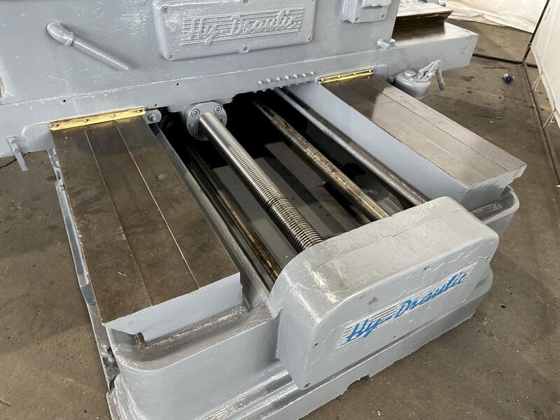 36" Rockford #SL-36, hydraulic vertical slotter, 6"-36" stroke, 42" table diameter - Image 7