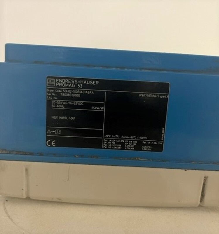 Endress & Hauser #53H22-1G0B1AC1ABAA, Flow Meter, 20-55 VAC, 16-62 VDC - Image 3